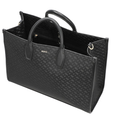 BOSS Women Sandy MED Tote - Shopper 36 cm (black) - Ansicht 6