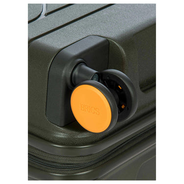 Brics BY Ulisse - 4 - Rollen - Trolley 65 cm erw. (olive) - Markenkoffer