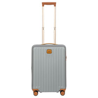 Brics Capri - 4-Rollen-Trolley mit USB-Anschluss 55 cm (silver)
