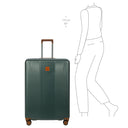 Brics Ferrara - 4 - Rollen - Trolley L 77 cm erw. (green) - Markenkoffer