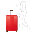 Brics Ferrara - 4 - Rollen - Trolley L 77 cm erw. (red) - Markenkoffer
