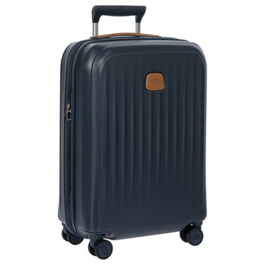 Brics Taormina - 4 - Rollen - Kabinentrolley S 55 cm erw. USB (blau) - Markenkoffer