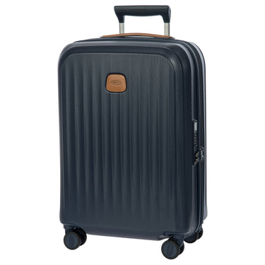 Brics Taormina - 4 - Rollen - Kabinentrolley S 55 cm erw. USB (blau) - Markenkoffer