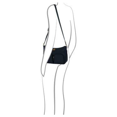 Brics X - Bag Shopper M - Schultertasche 34 cm (ocean blue) - Markenkoffer