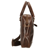 Buckle & Seam Everett - Aktentasche 16" 38 cm (brown) - Ansicht 3