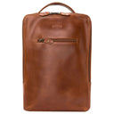Buckle & Seam Leon - Rucksack 15" 41 cm (cognac/dots)