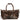 Buckle & Seam Linwood Weekender - Reisetasche 50 cm Leder (brown/blue) - Markenkoffer