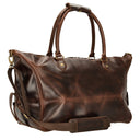 Buckle & Seam Linwood Weekender - Reisetasche 50 cm Leder (brown/dots) - Markenkoffer