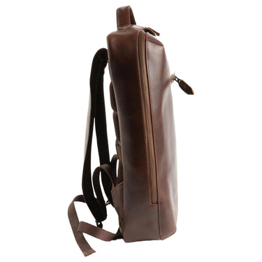 Buckle & Seam Mik - Rucksack 16" 40 cm (braun) - Ansicht 3