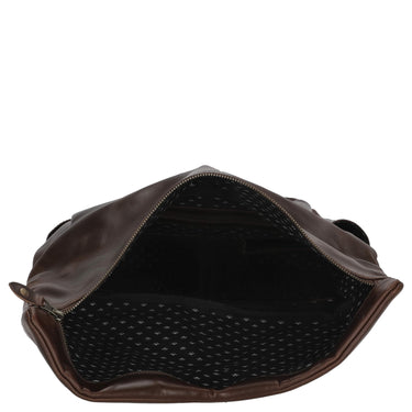 Buckle & Seam Norman - Rolltop Rucksack 61 cm (braun/blau) - Markenkoffer