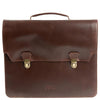 Buckle & Seam Notes - Serviette 15" 40 cm (braun)