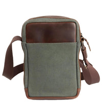 Buckle & Seam Runner Canvas - Umhängetasche 15 cm (grün) - Ansicht 3