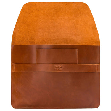 Buckle & Seam Terra Laptop Sleeve 15'' - Laptophülle 39 cm (cognac) - Markenkoffer