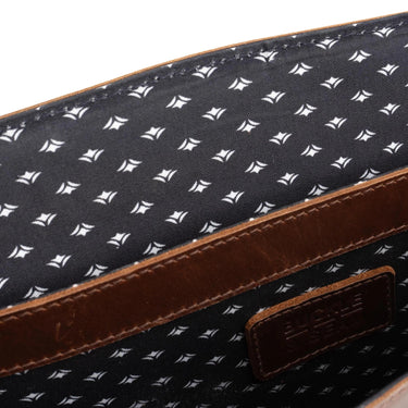 Buckle & Seam Times - Messenger Bag 15.7" 36 cm (braun - getupft) - Markenkoffer