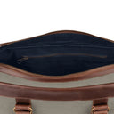 Buckle & Seam Venture Canvas - Aktentasche 16" 40 cm (grün) - Markenkoffer