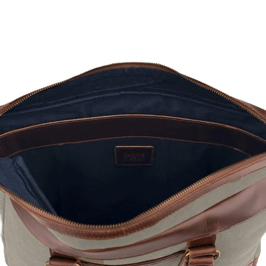 Buckle & Seam Venture Canvas - Aktentasche 16" 40 cm (grün) - Markenkoffer