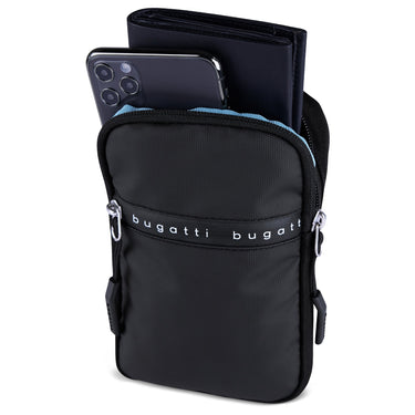 bugatti Blanc Delight - Umhängetasche 18 cm (schwarz) - Markenkoffer