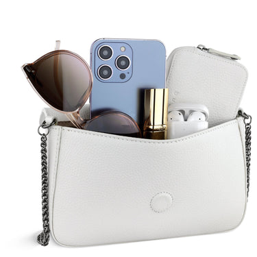 bugatti Elsa - Schultertasche 3tlg. 21.5 cm (weiß) - Markenkoffer