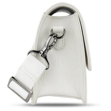 bugatti Elsa - Umhängetasche Leder S 18.5 cm (weiß) - Markenkoffer