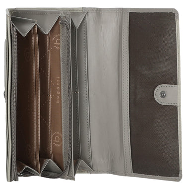 bugatti Sina - Geldbörse 16cc 18.5 cm RFID (hellgrau) - Markenkoffer