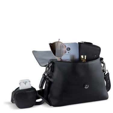 bugatti Sira - Umhängetasche L 25 cm (black) - Ansicht 5