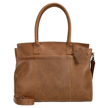 Burkely Fundamentals Vintage Doris - Schultertasche 15.6'' 39 cm (cognac) - Markenkoffer