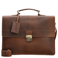 Burkely Vintage Dean - Aktentasche 15.6" 38 cm (cognac)
