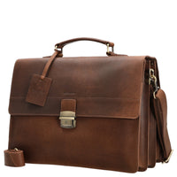 Burkely Vintage Dean - Aktentasche 15.6" 38 cm (cognac) - Ansicht 2