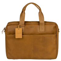Burkely Vintage River Workbag - Laptoptasche 15.6'' 41 cm (cognac) - Markenkoffer