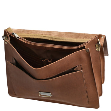 Burkely Vintage Scott - Aktentasche 38 cm (cognac) - Markenkoffer