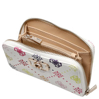 Guess Emelie Logo SLG Med Zip - Portefeuille 4 cartes 14 cm (multi logo)