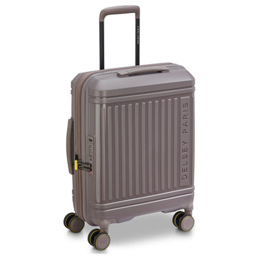 Delsey Paris Lutece - 4-Rollen-Kabinentrolley Slim S 55 cm erw. (braun) - Ansicht 2