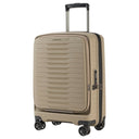 Stratic Novium ML - 4-Rollen-Kabinentrolley mit Vortasche 55 cm erw. (sand) - Ansicht 4