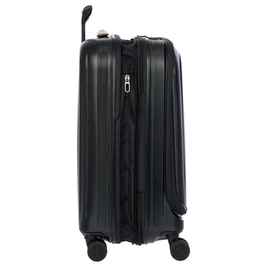 Brics Taormina - 4-Rollen-Kabinentrolley mit Vortasche 55 cm erw. USB (schwarz) - Ansicht 3