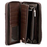 zwei Eva EV2 - Geldbörse 15cc 19 cm (leo-brown)