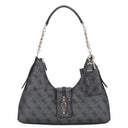 Guess Yvonne Logo Hobo - Schultertasche 32 cm (coal logo)