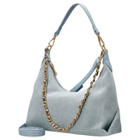Seidenfelt Huuvari Hobo - sac bandoulière (denim bleu)