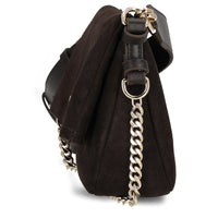 BOSS Women Yelena Flap Crossbody - Sac bandoulière (dark brown)