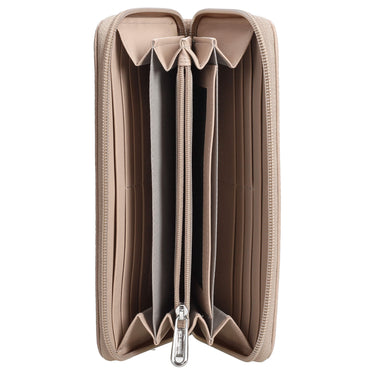 Mandarina Duck Mellow Leather - Portefeuille 12cc 19 cm (taupe chaud)