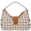 Guess Camden - Schultertasche 34.5 cm (cognac logo)