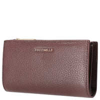 Coccinelle Metallic Soft - Geldbörse 12cc 16 cm (berry) - Ansicht 3