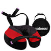 Cabeau The Neck's Evolution S3 - Coussin de cou avec bouchons d'oreilles 25 cm (noir/rouge/london)