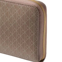 Calvin Klein Emblem AOP Long Zip - Geldbörse 4cc 19 cm (desert taupe aop) - Ansicht 4