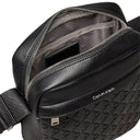 Calvin Klein Emblem Emboss - Umhängetasche (black) - Markenkoffer