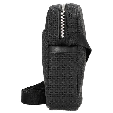 Calvin Klein Embossed Wovan - Umhängetasche 17 cm (black) - Markenkoffer