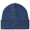 Calvin Klein Fine Rib - Bonnet (bleu)