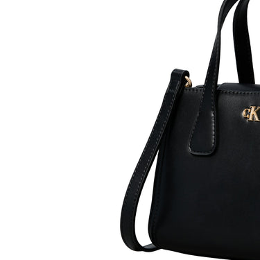 Calvin Klein Monogram Mini Tote - Umhängetasche (black) - Markenkoffer