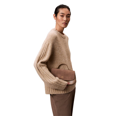 Calvin Klein Puffer Emblem - Schultertasche 54 cm (desert taupe) - Markenkoffer