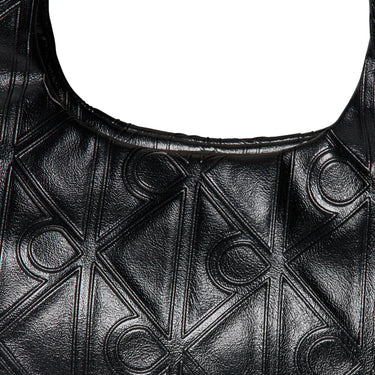 Calvin Klein Puffer Emblem - Umhängetasche 26 cm (black) - Markenkoffer