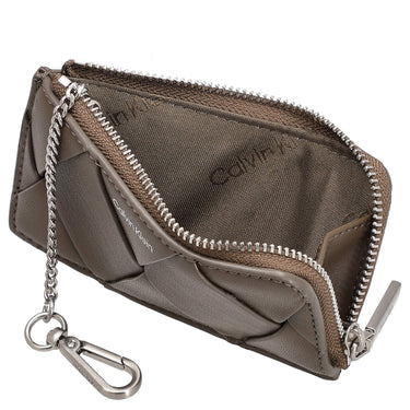 Calvin Klein Woven - Kreditkartenetui 4cc 15.5 cm (teak) - Markenkoffer